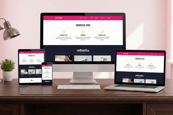 Professional Corporate business website design agency in Bangladesh